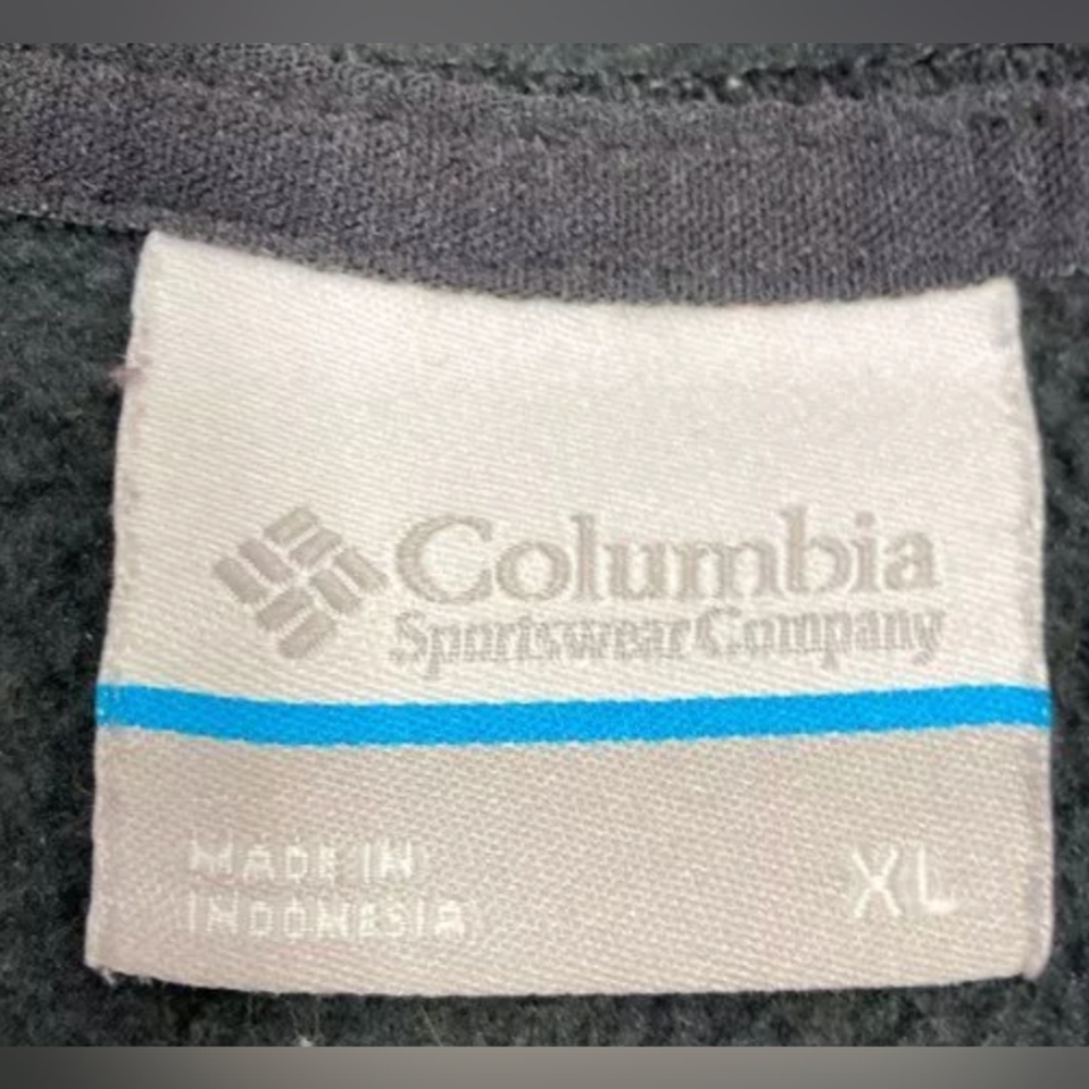 Columbia Hooded Fleece Zip-Up Jacket Size XL Used MSRP $60 - Picture 4 of 8